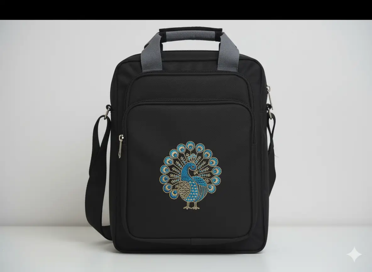 Bag with Peacock